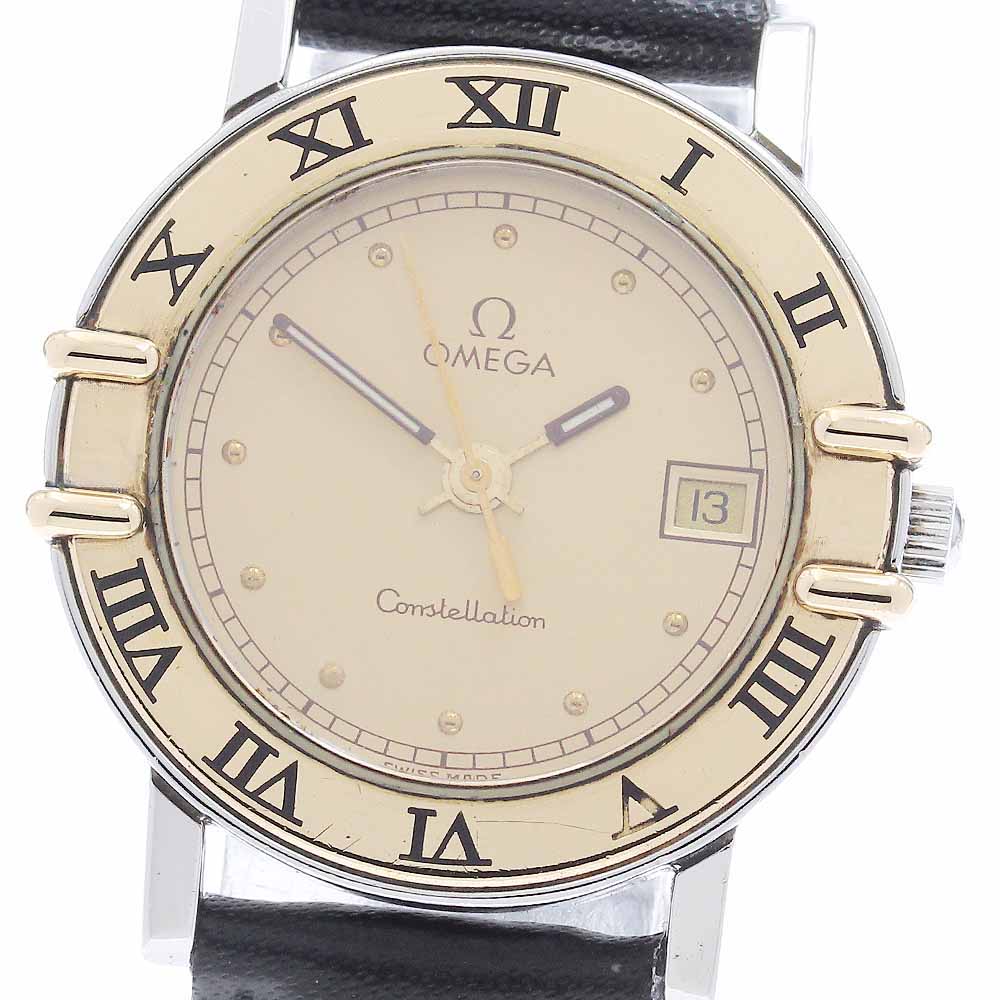 オメガ OMEGA コンステレーション デイト クォーツ レディース _950420【中古】