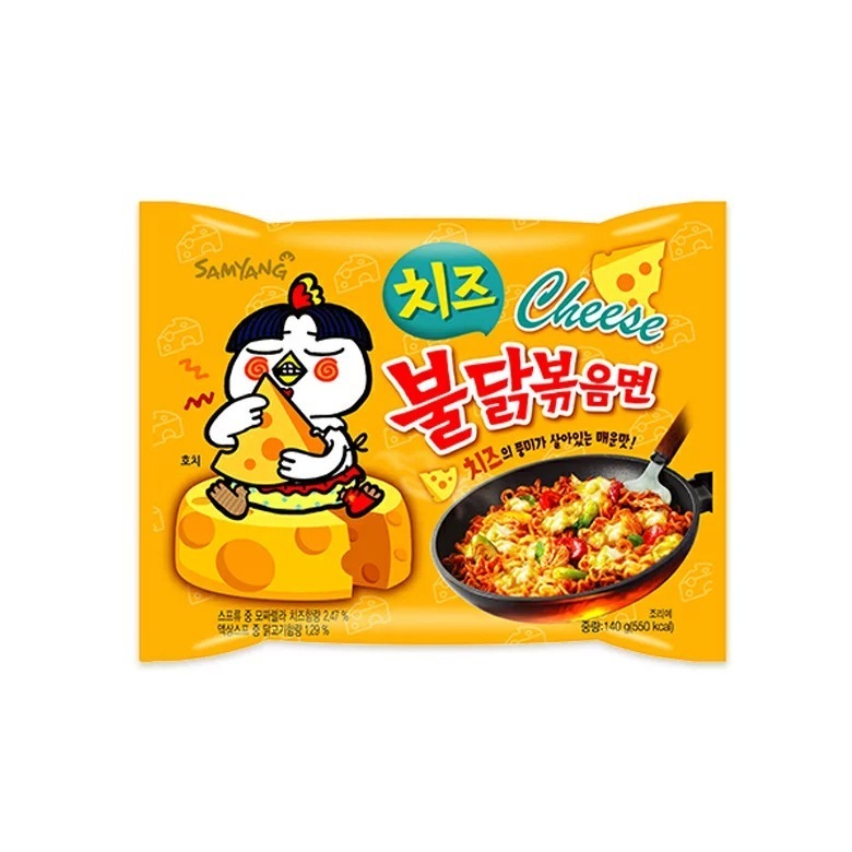 チーズブルダック炒め麺 32袋 プルタク チーズ味