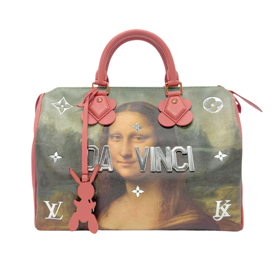 ルイ ヴィトン LOUIS VUITTON ハンドバッグ スターズコレクション DA VINCI スピーディ30 PVC/レザー ピンク/マルチカラー レディース M43372 z3092