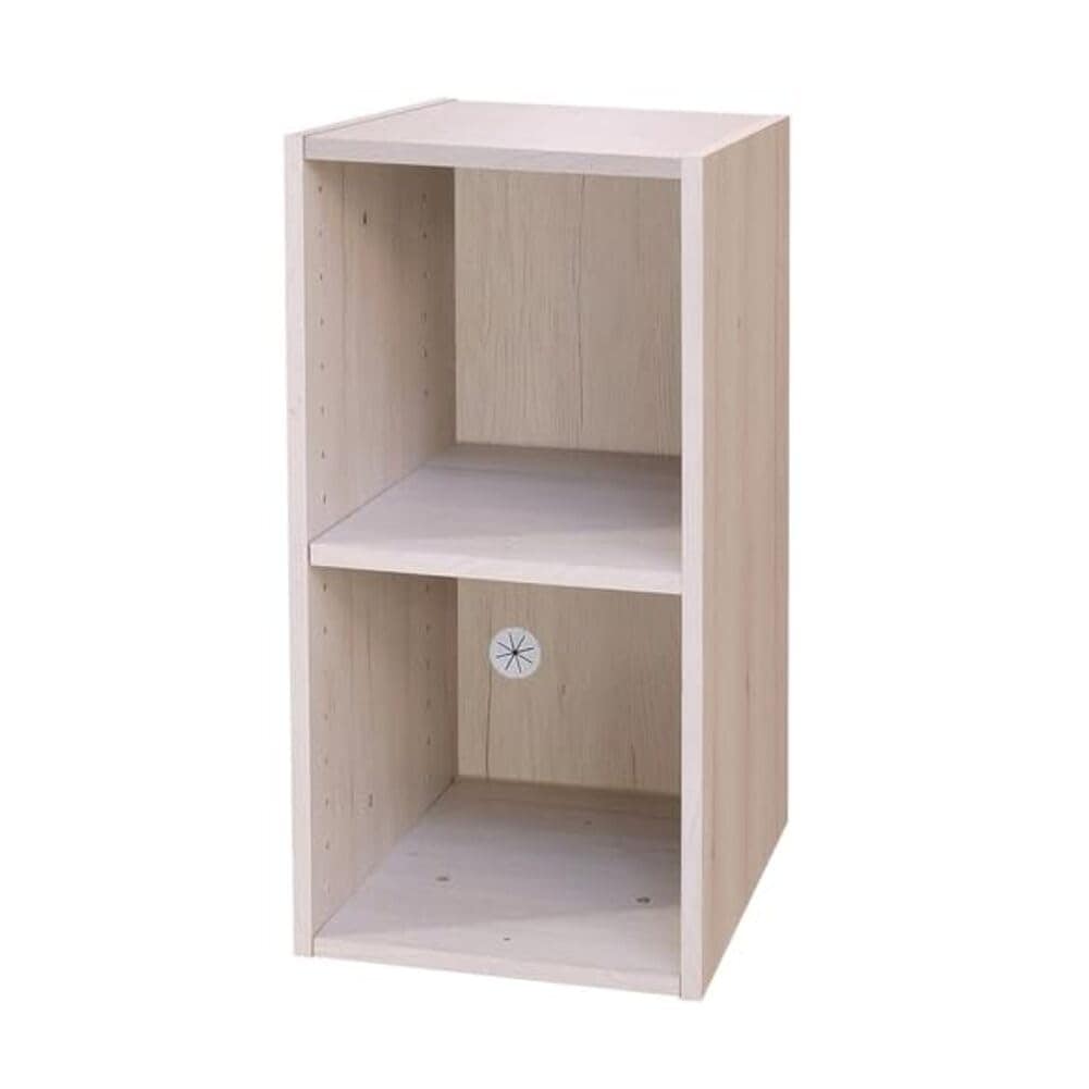 ニトリ(NITORI) Nクリック ディープ レギュラー 2段 ホワイトウォッシュ 幅30.3×奥行39.4×高さ59.3cm 8791515