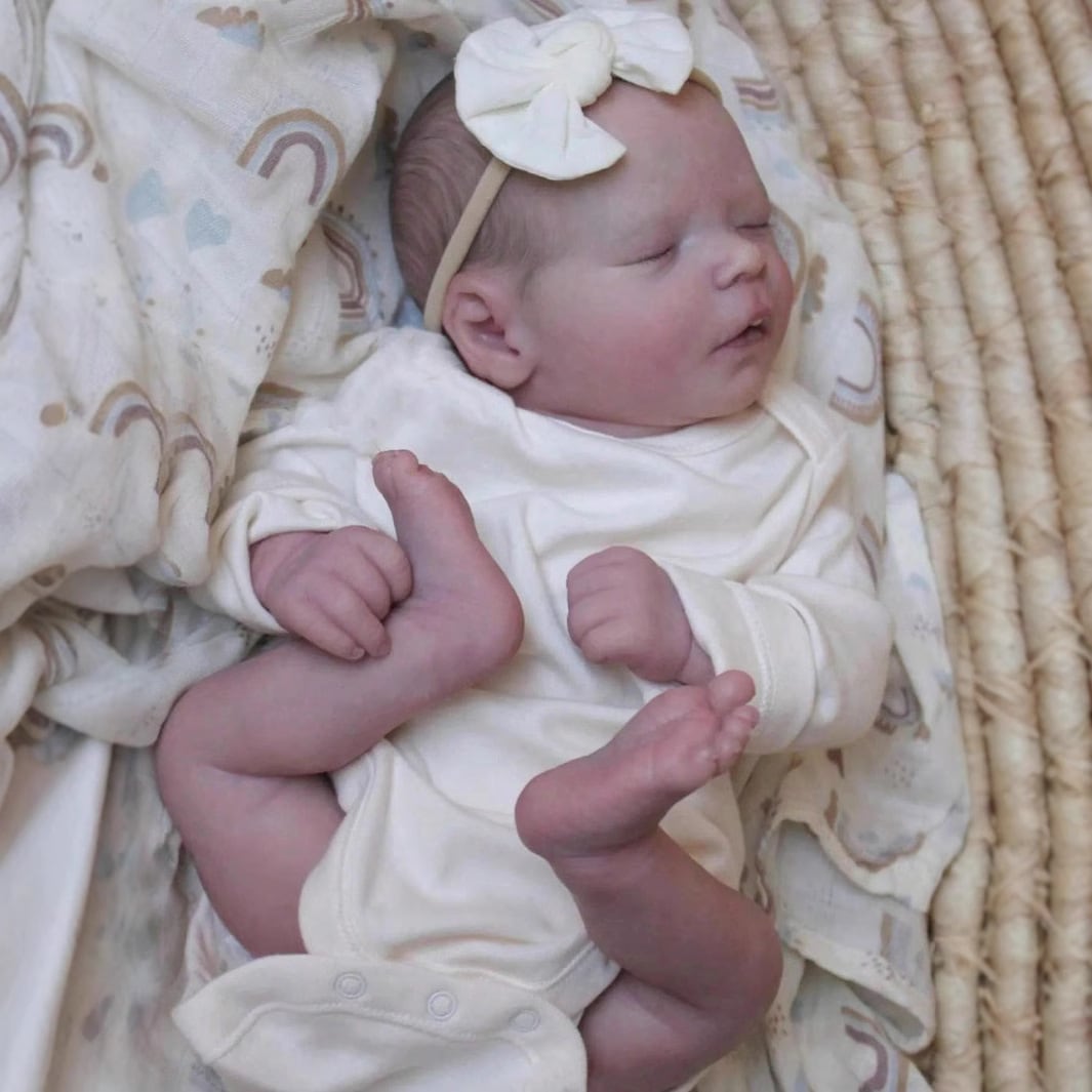 46CM ダレン シミュレーション ベビー リボーンドール 3Dスキン 静脈 血液人形