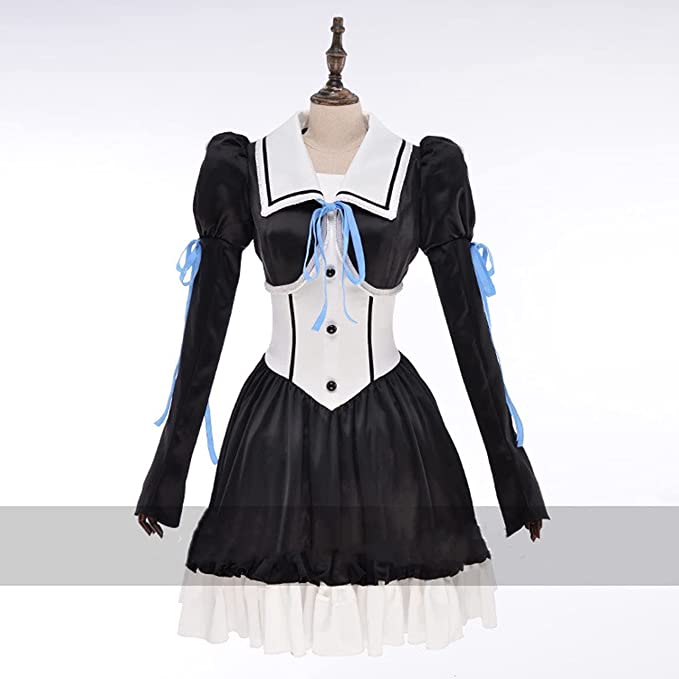 新世紀エヴァンゲリオン EVA 綾波レイ コスプレ ゴスロリ ワンピース コスプレメイド コスチューム イベント 仮装