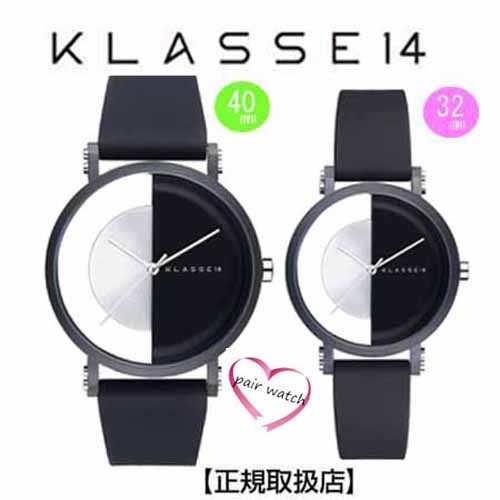 KLASSE14KLASSE14 時計　ブラック　32mm imarch JT インパーフェクト シリコン　レザーベルト 替えベルト IM18BK007W　VO14RG003W