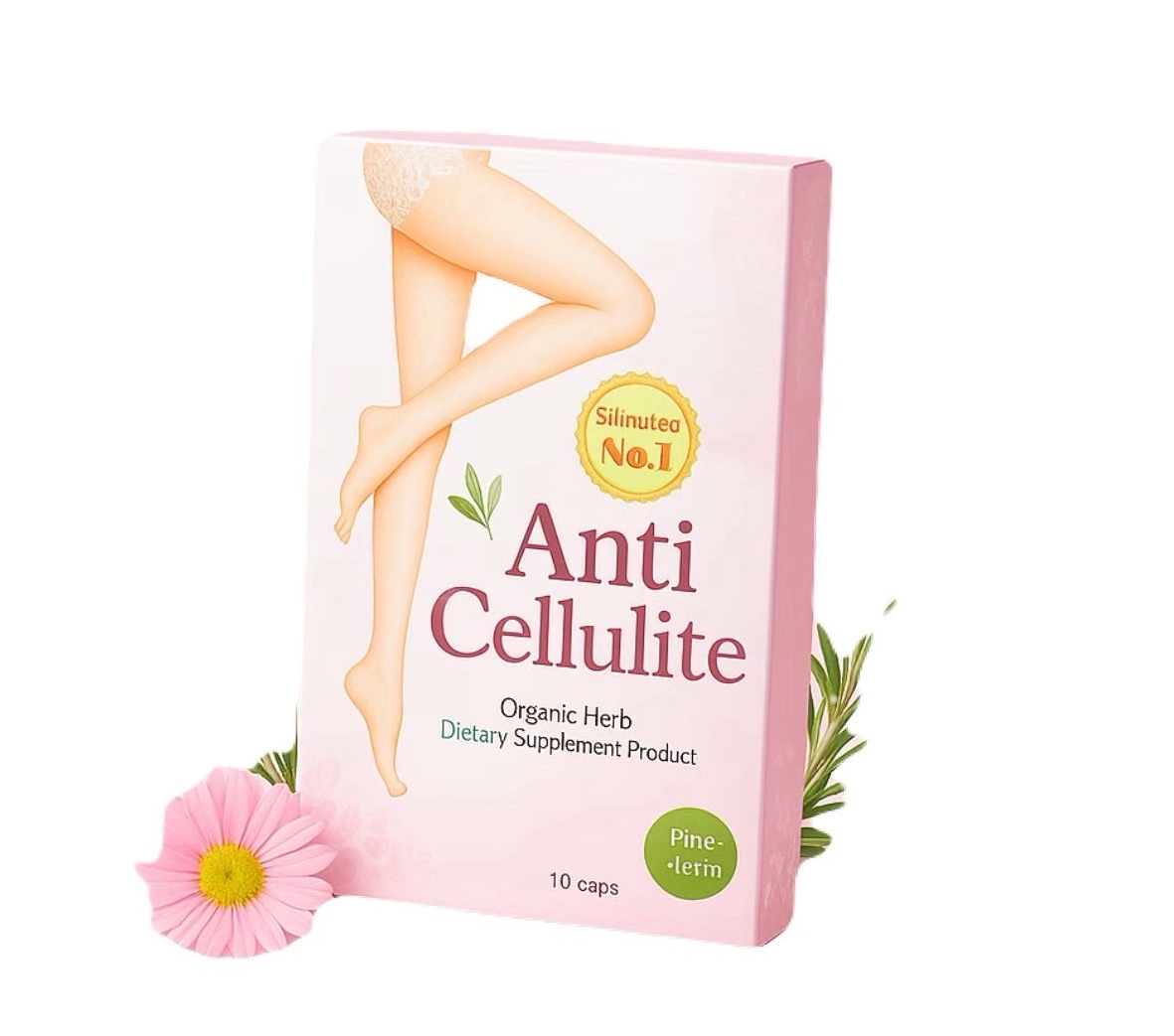 [2個セット]アンチセルライト（AntiCellulite）セルライト集中対策サプリ 10カプセル×2個