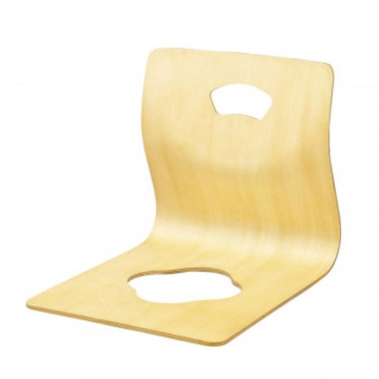 弘益(KOEKI) UTILITY 座イス 木製 4脚セット ナチュラル GZ395NA