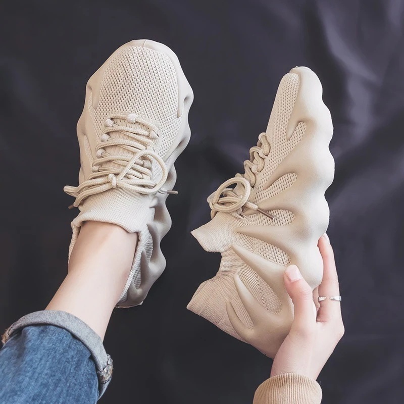 25 フライニットシューズ 小龍包ココナッツシューズ 餃子シューズ ランニングカップルシューズ 4,770円