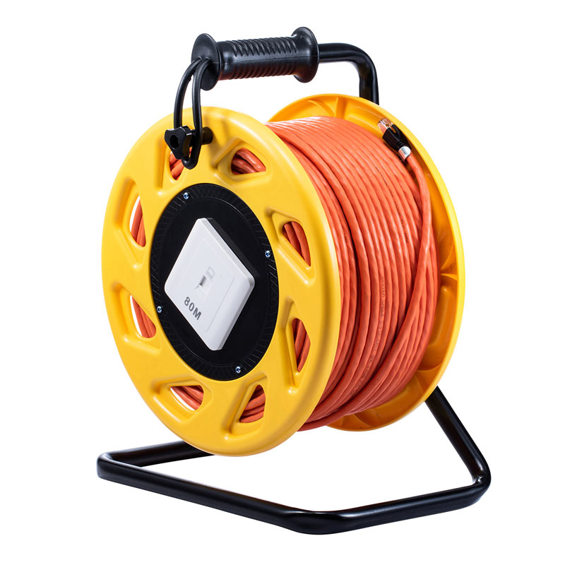 巻取り延長CAT7LANケーブル KB-MKE20