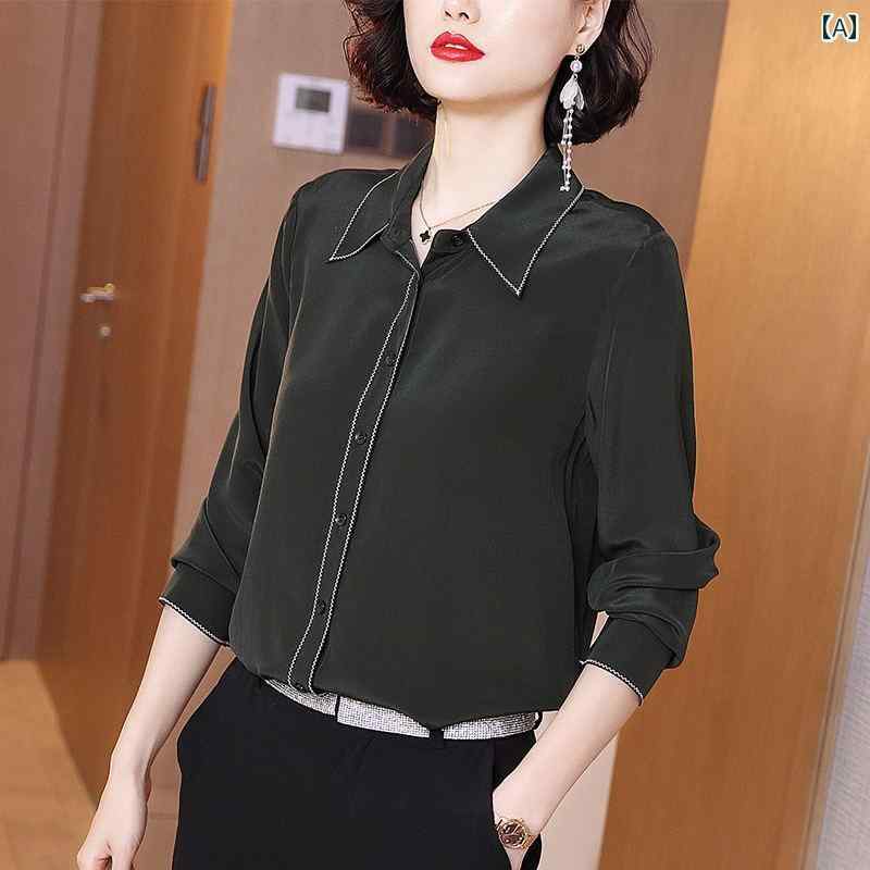 レディース シャツ オーバーシャツ 長袖 アーバン ノーブル スタイリッシュ ショッピング オフィス コーデ 13,606円