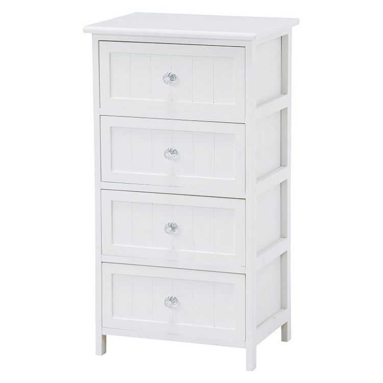 チェスト おしゃれ 4段 収納 幅41×奥行31×高さ76cm