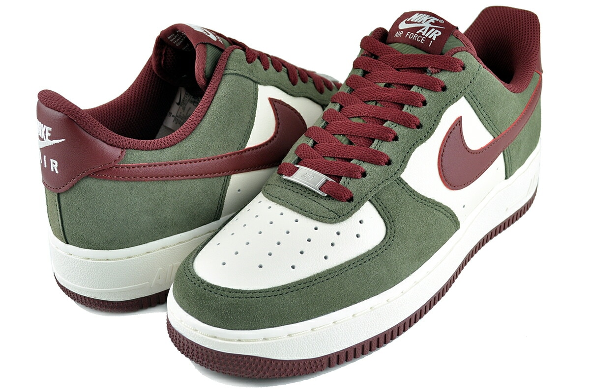 エア フォース 1 07 LV8 カーゴカーキ ダークチームレッド fq8714-302