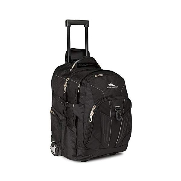 High Sierra XBT-Business Rolling Backpack， Black， One Size，58002-1041 並行輸入品