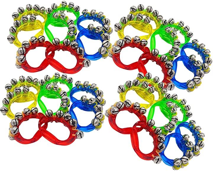 ハンドベル リングベル 鈴 4色 セット 音楽教育 お遊戯演奏会(32個セット) 4,986円