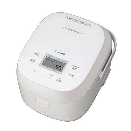 東芝 RC-10BHW(W) IH炊飯器 5.5合炊き ホワイト 14,113円