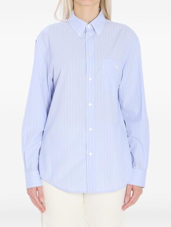 CELINE Women Shirts 2C16B0759 07SX Clear Blue