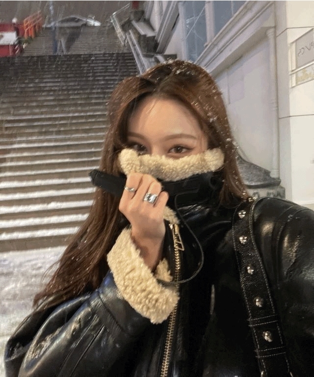 Brooklyn leather jacket [2color]