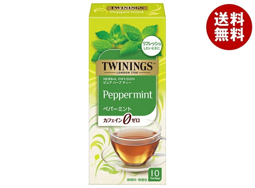 片岡物産 トワイニング ハーブティー ペパーミント 10袋×6本入×(2ケース) 4,338円