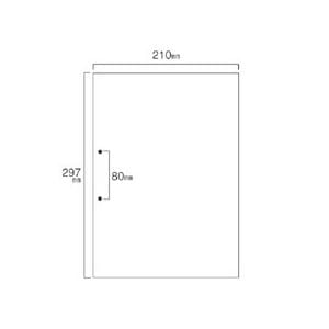TANOSEE スマイル用LBP用紙 A4汎用白紙 分割なし 2穴 1セット（1000枚：500枚2箱）