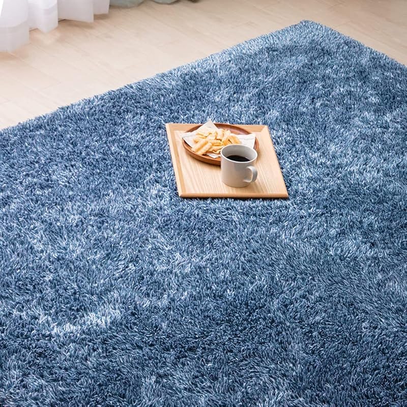 カーペット ラグ シャギーラグ 185×185cm 全厚約4.5cm 滑り止め付き カーペット対応 2畳 はっ水加工 遮音効果 低ホルム 北欧 おしゃれ 正方形 マット