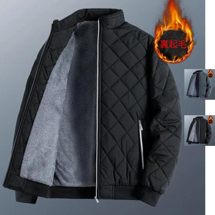 中綿ジャケット メンズ 防寒着 ジャンパー ブルゾン ミリタリー 裏起毛 暖かい 厚手 保温 冬物 30代 40代 50代 60代