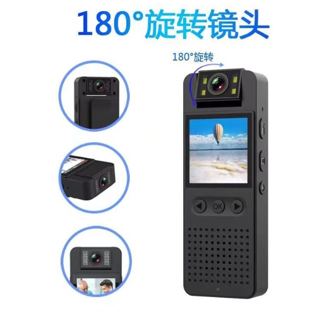 Cs06 Hd カメラハンドヘルドバッククリップ Wifi カメラ 1080p 法執行モーションレコーダーレコーダー夜間