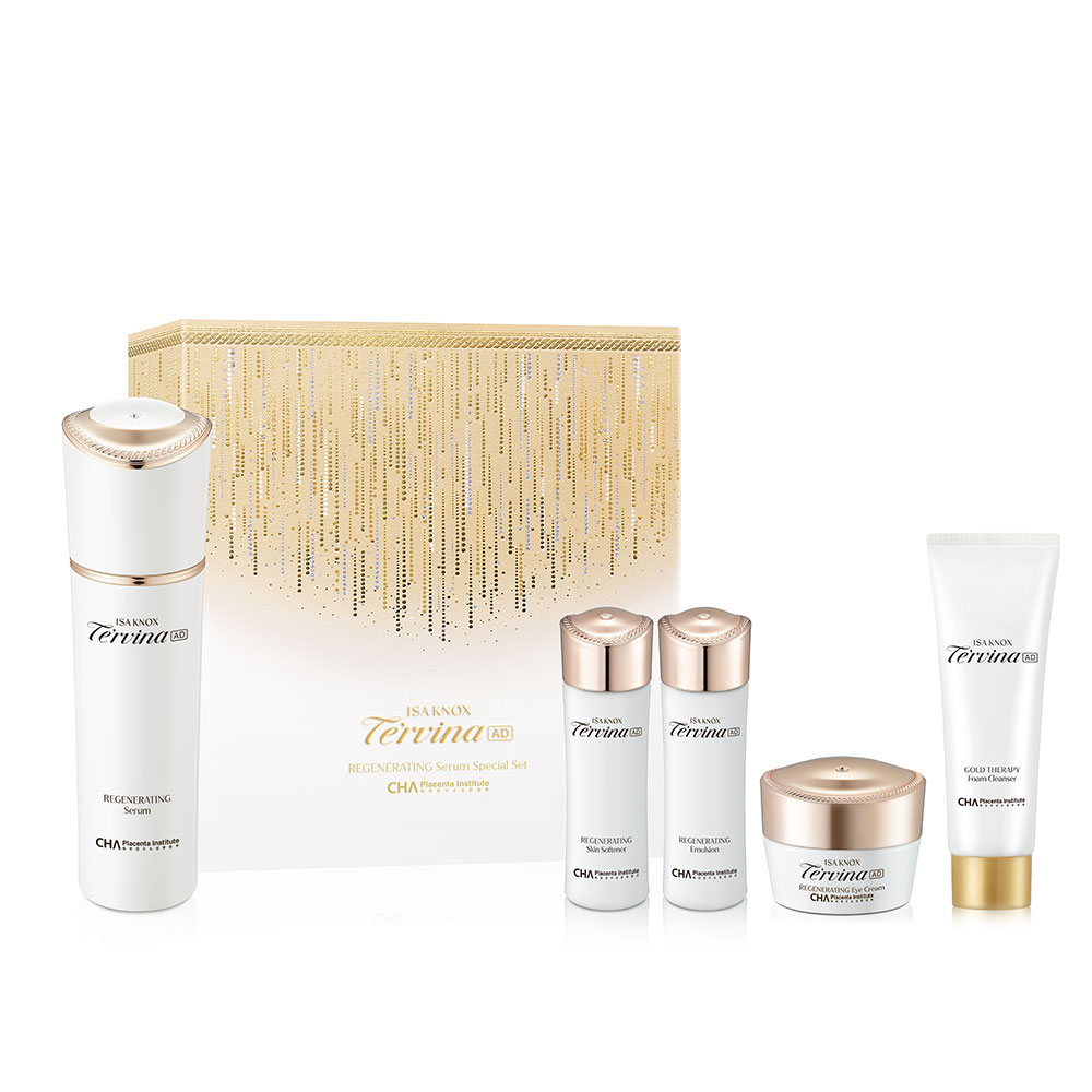 TERVINA Advanced Regenerating Serum SET 新商品 韓国化粧品 機能性化粧品 贈り物 企画商品 スキンケア 肌の弾力 ヒョド 肌の水分 保湿 SKINCARE
