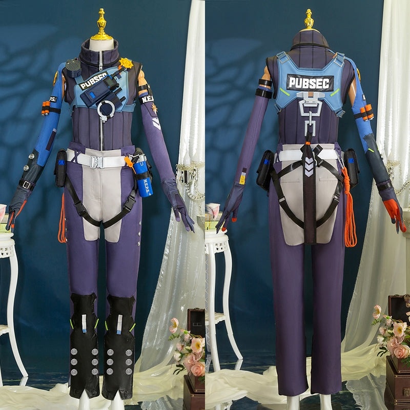 男性と女性のためのZenlessゾーンのコスプレ衣装,制服,帽子バッグ,Seth Lowell,ハロウィーンパーティーのアクセサリー,ゼロロス,かつら,新しい