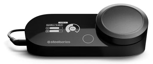 STEELSERIES GAMEDAC GEN 2 有線 ミックスアンプ PS5 PS4 PC MIXAMP ゲーミングヘッドセット用 ハイレゾ サラウンド 3.5MMオーディオジャック 光デジタル端