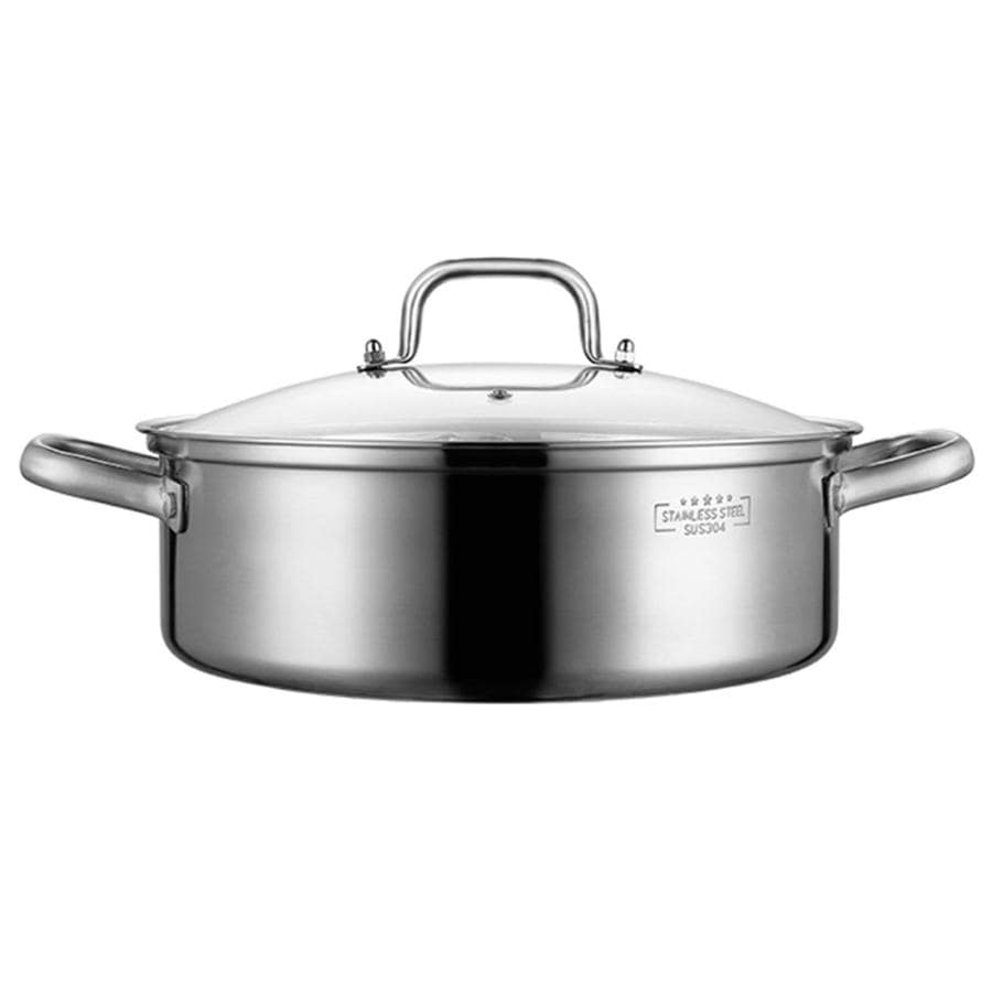 両手鍋 仕切り付き 二食鍋 火鍋 鴛鴦鍋 卓上二食鍋 ステンレス だし汁 冬鍋 深い 卓上鍋 鍋パーティに最適 中華火鍋 熱伝導性 調理器具 2種類の味を同時に楽しめ