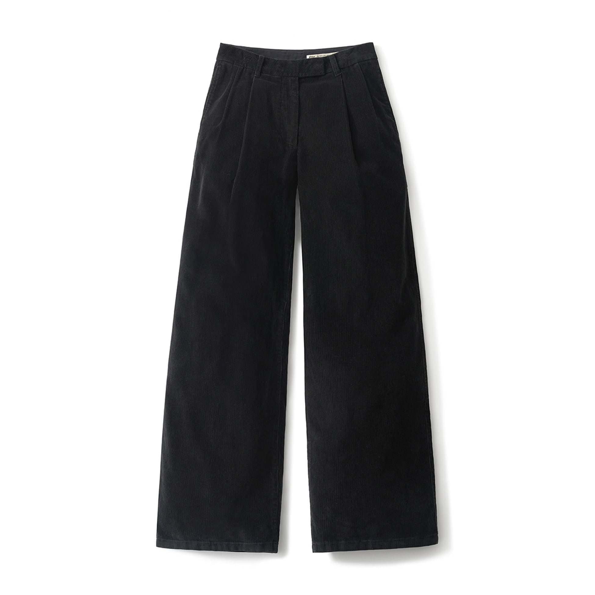 【POTTERY】 W CORDUROY WIDE PANTS : BLACK 21,978円