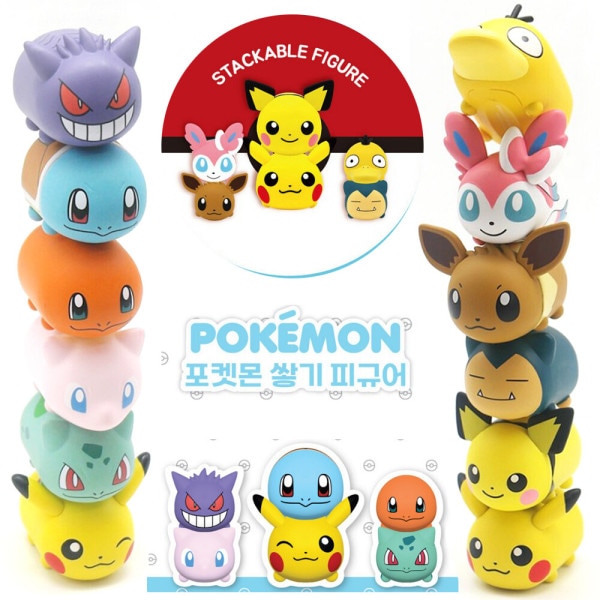 Qoo10] ポケモン積むフィギュア 2弾 おまかせ1
