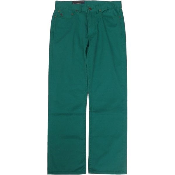 ツイルパンツ 5ポケット グリーン PR3-219