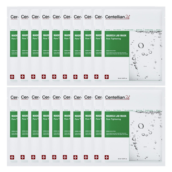 (1日1パック 毛穴弾力パック) マデカラップ マスク フォアタイトニング 20枚 1箱 (毛穴)