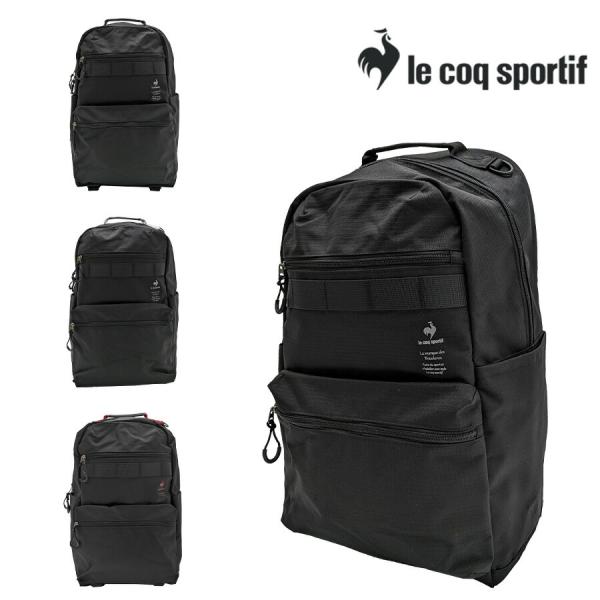 【le coq sprotif】 36495 30L スリムスクールリュック バックパック 通勤 通学 カジュアル シンプル 中高生 大学生 ユニセックス プレゼント ギフト ブラック 5,322円