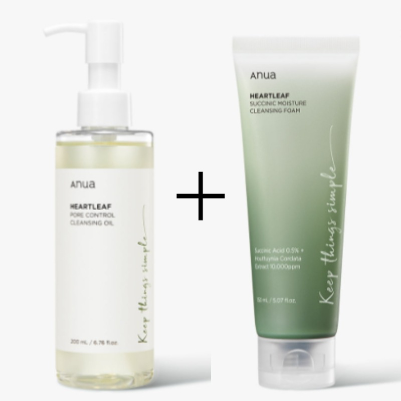 ブラックヘッドケアセット(クレンジングオイル, モイスチャークレンジングフォーム)