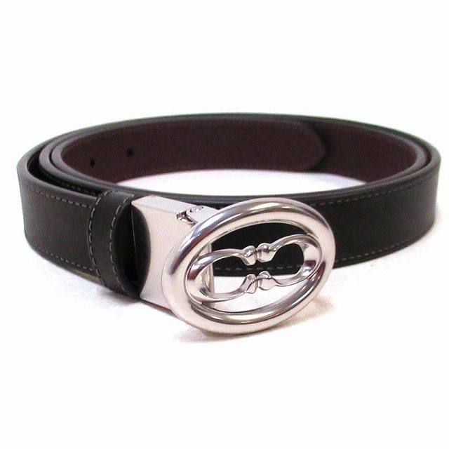 コーチ ベルト COACH シグネチャー アウトレット レザー バックル カットトゥサイズ リバーシブル ベルト25mm