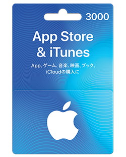 Qoo10] iTunes Card カード 3000