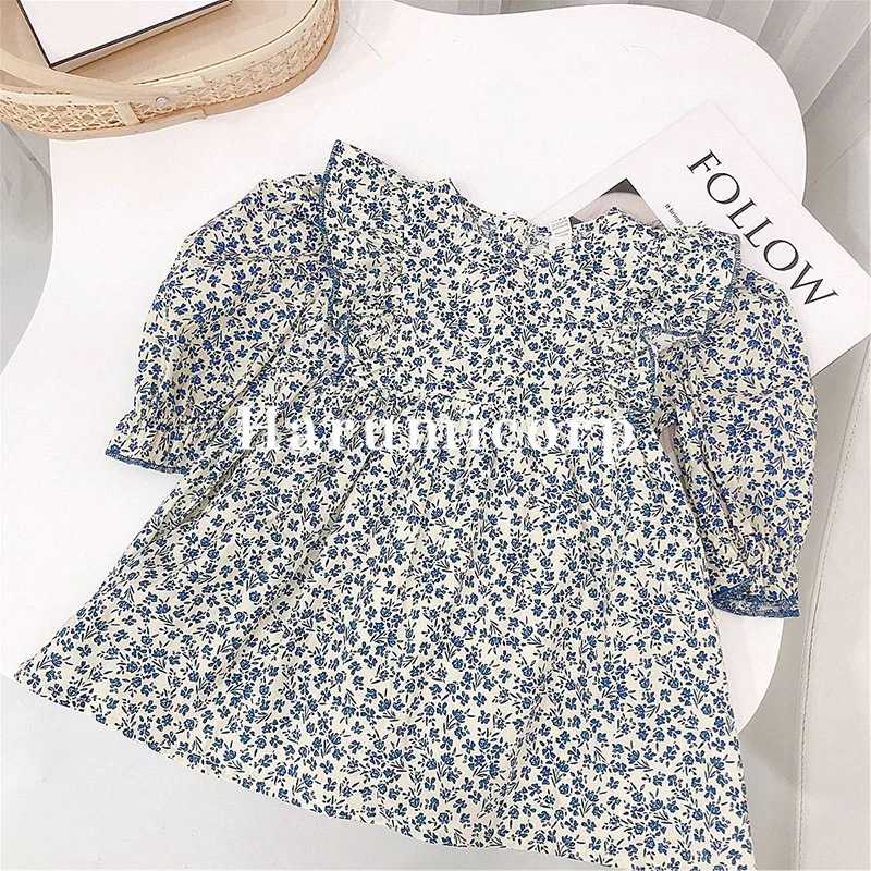 セットアップ 子供 ワンピース キッズデニム コート 女の子 子供服 長袖ワンピース 花柄 トップス カットソー ベビー服 上下セット 卒園式 ピアノ 発表会 韓国子ども服 春秋 おしゃれ 可愛い 七