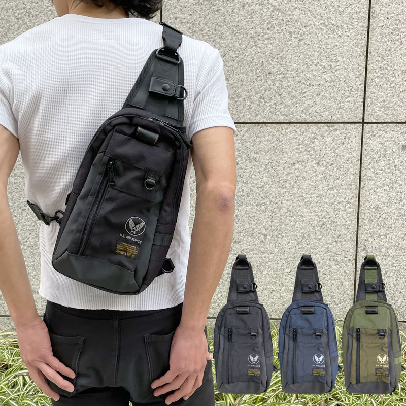 ボディバッグ ショルダーバッグ 500ペットボトル入る メンズ