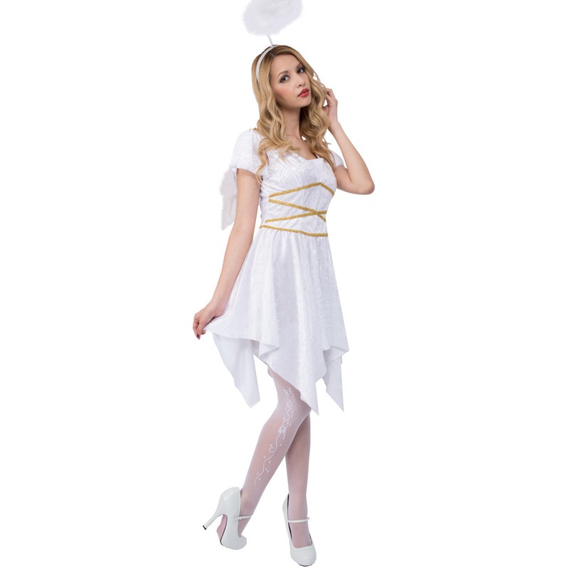 コスプレ 仮装 CLUB QUEEN White Angel(ホワイトエンジェル) 【 コスプレ 衣装 ハロウィン 仮装 コスチューム 天使 女性用 レディース パーティーグッズ 余興 大人用 】