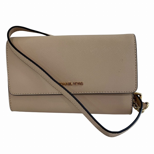 マイケル・コース アイボリー PVC バッグ ショルダーバッグ レディース 【中古】