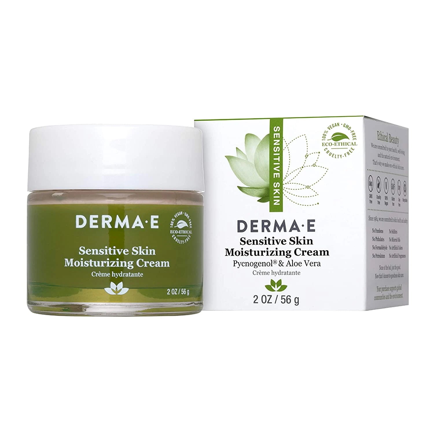 [アメリカ無料直送] [安全で効果的な商品] [満足度上位] DERMA-E敏感肌保湿クリーム2オン