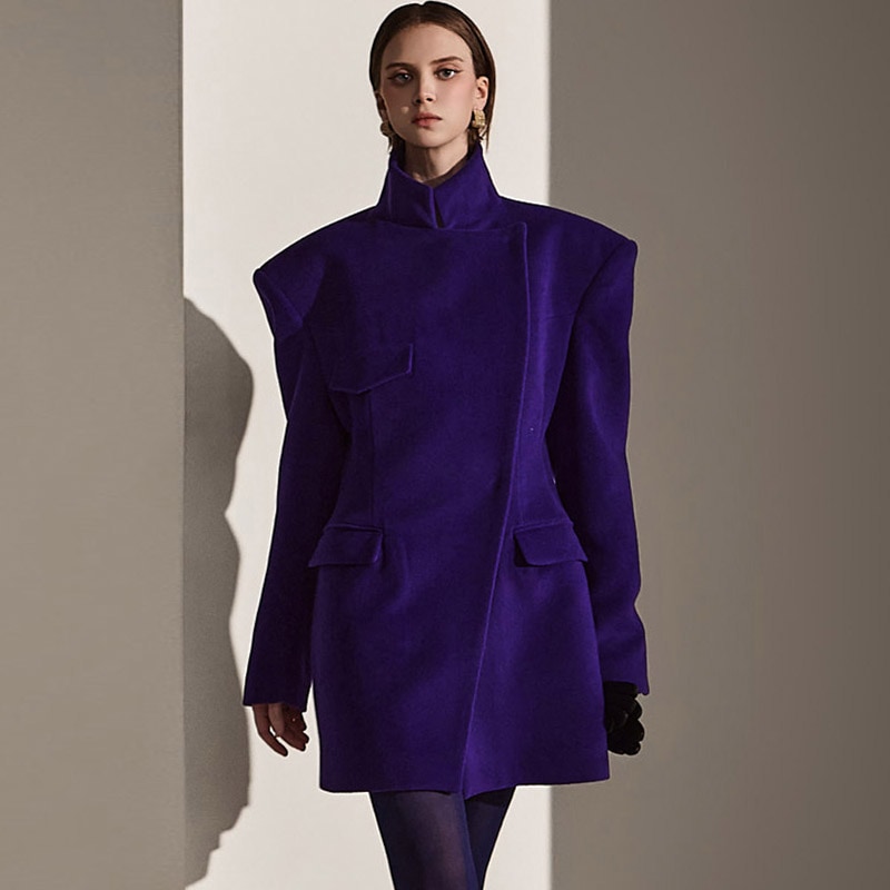 MBDJ061 ハイネック パッド ヒードン シングル コート