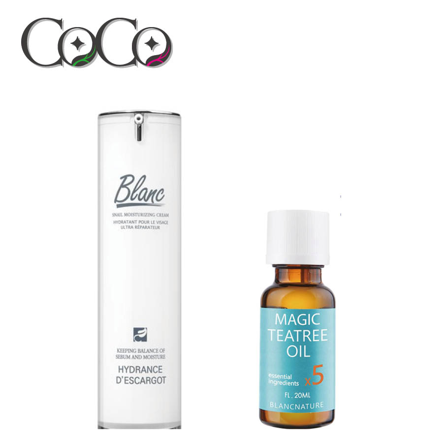 【正規品】ニキビ&ニキビ跡ケア2種セット[マジックティーツリーオイル＋マジックシカクリーム]