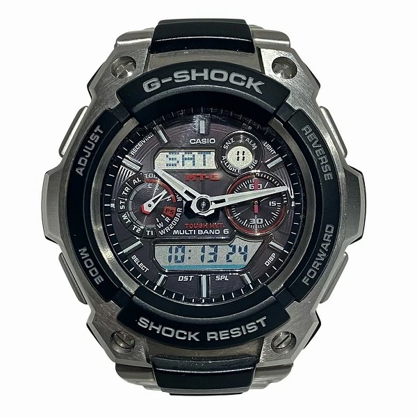 カシオ G-SHOCK MTG-1500 電波ソーラー 時計 腕時計 メンズ 【中古】