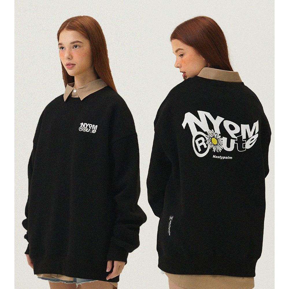 NASTY PALM NPルートスウェットシャツブラック