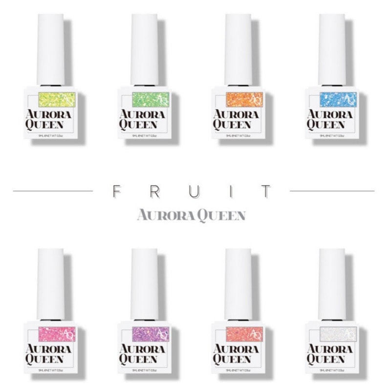 Aurora Queen / Fruit, Vivid/ Glitter Gel1+1