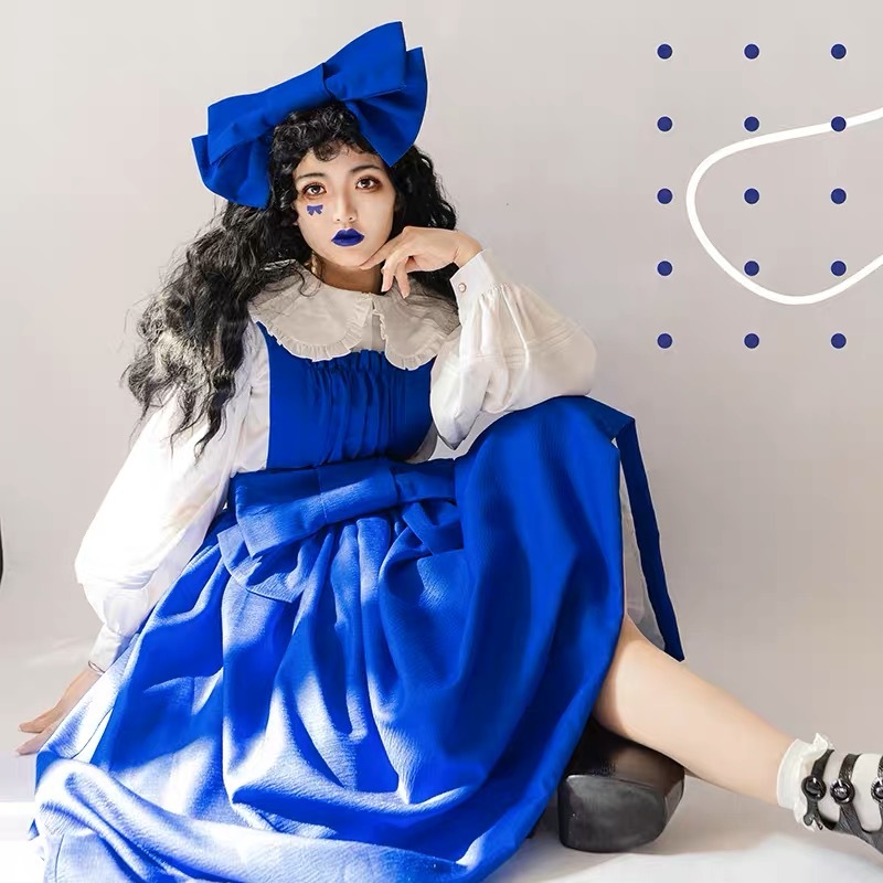 新作オリジナル高質ロリータワンピースジャンパースカート可愛い