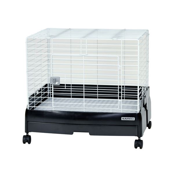 (ペット用品)(ケージ) SANKO イージーホームEVO 60 ブラック C51