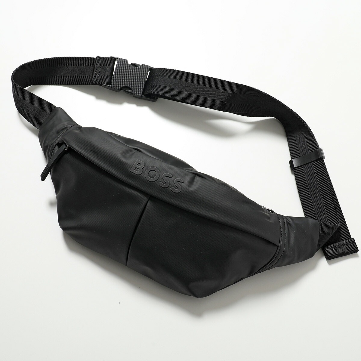 HUGO BOSS ヒューゴボス ボディバッグ 50541537 メンズ ベルトバッグ クロスボディ ウエストポーチ ポリエステル ロゴ 鞄 001