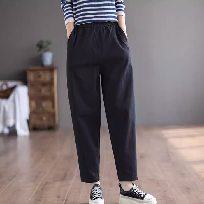 ボトムス パンツ アンクル丈 ウエストマーク 大人可愛い きれいめ シンプル カジュアル 大人 上品 おしゃれ お洒落 大人女子 こなれ感 ラブリー キュート 無地 春 夏 秋 冬 オールシーズン